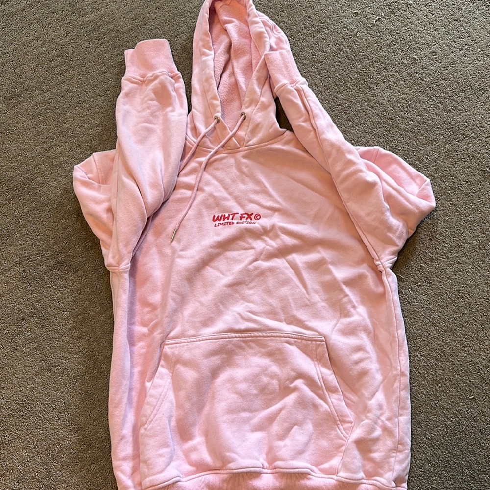 White fox hoodie